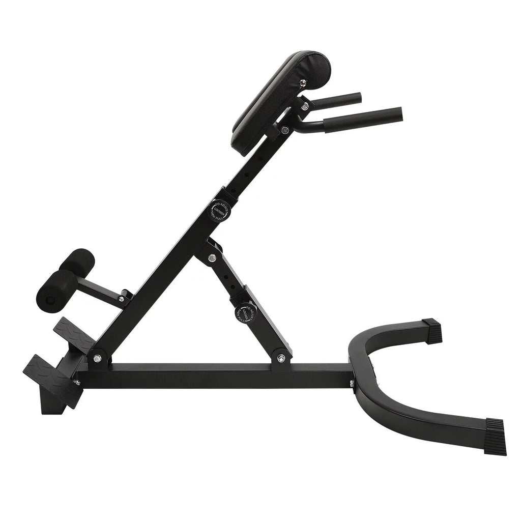 Denest Roman Chair Back Extension Machine - Lower Back Hyperextension Bench -Adjustable