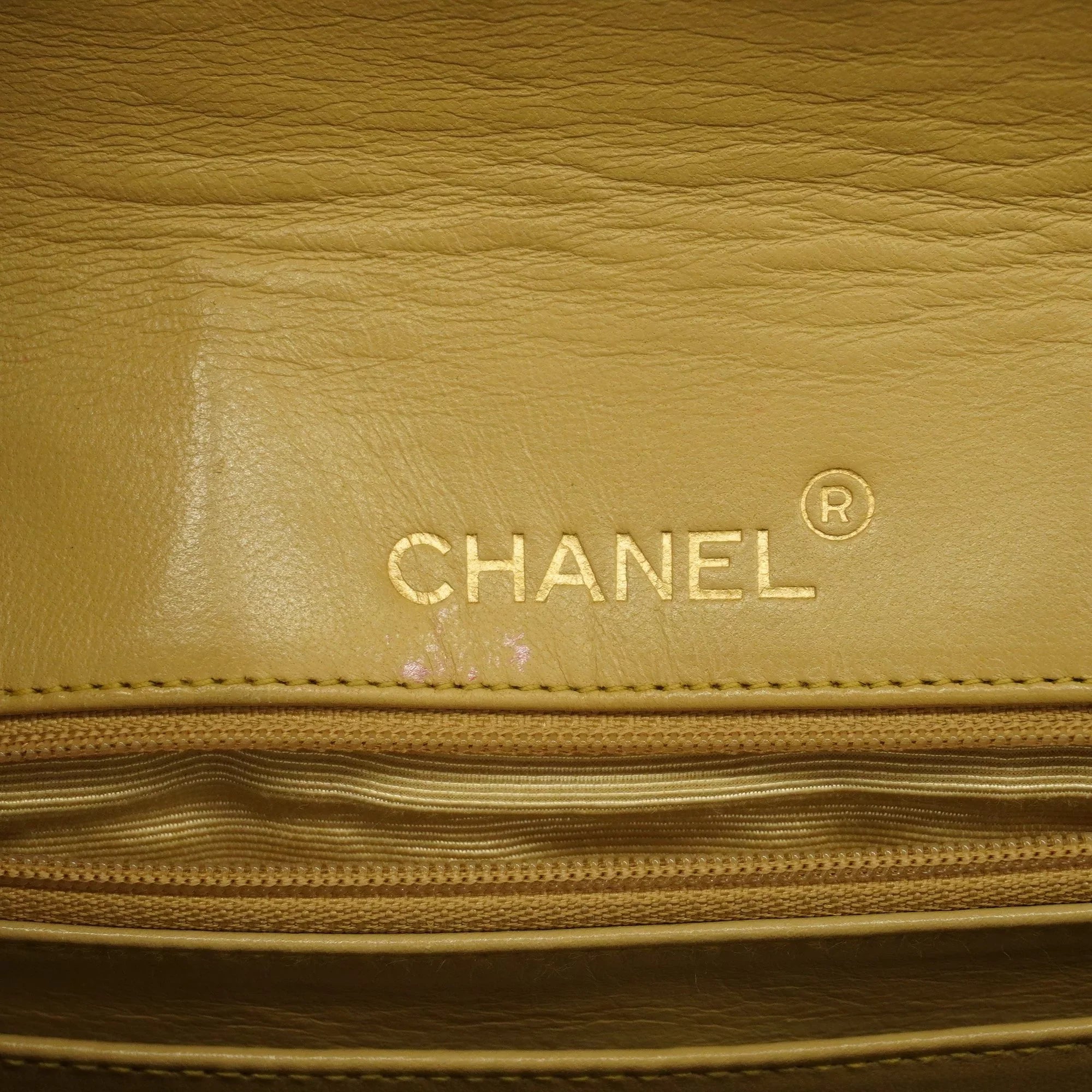 Authenticated Second-hand Auth Chanel Matelasse Single Chain Women's Leather Shoulder Bag Beige