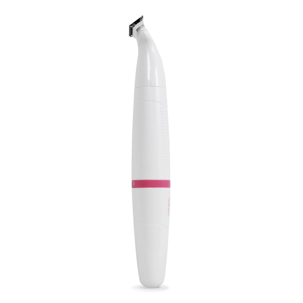 PALMPERFECT Total Grooming System, 3 Interchangeable Heads, Liquid Resistant, Female Electric Shaver
