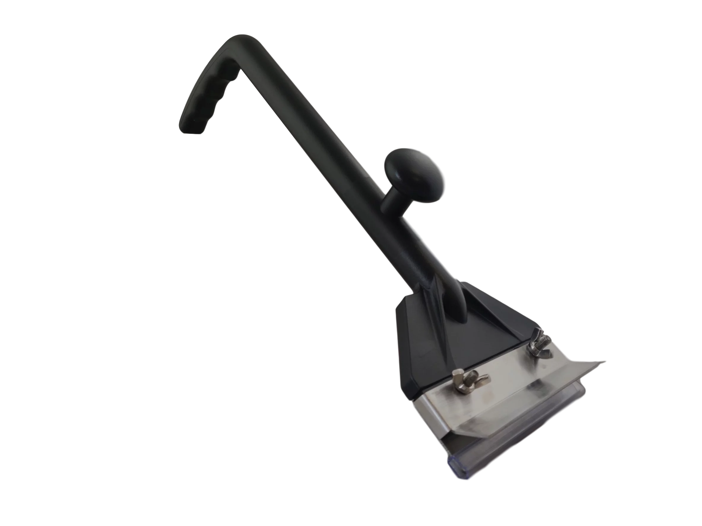 Chef-Master 90254 Griddle Scraper, Flat Iron Grill Griddle Scraper, Professional Restaurant Grade Quality, Blackstone Grill Griddle Scraper, Long Handle for Added Protection