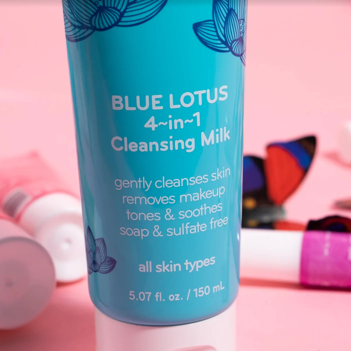 Purlisse Blue Lotus 4~in~1 Cleansing Milk