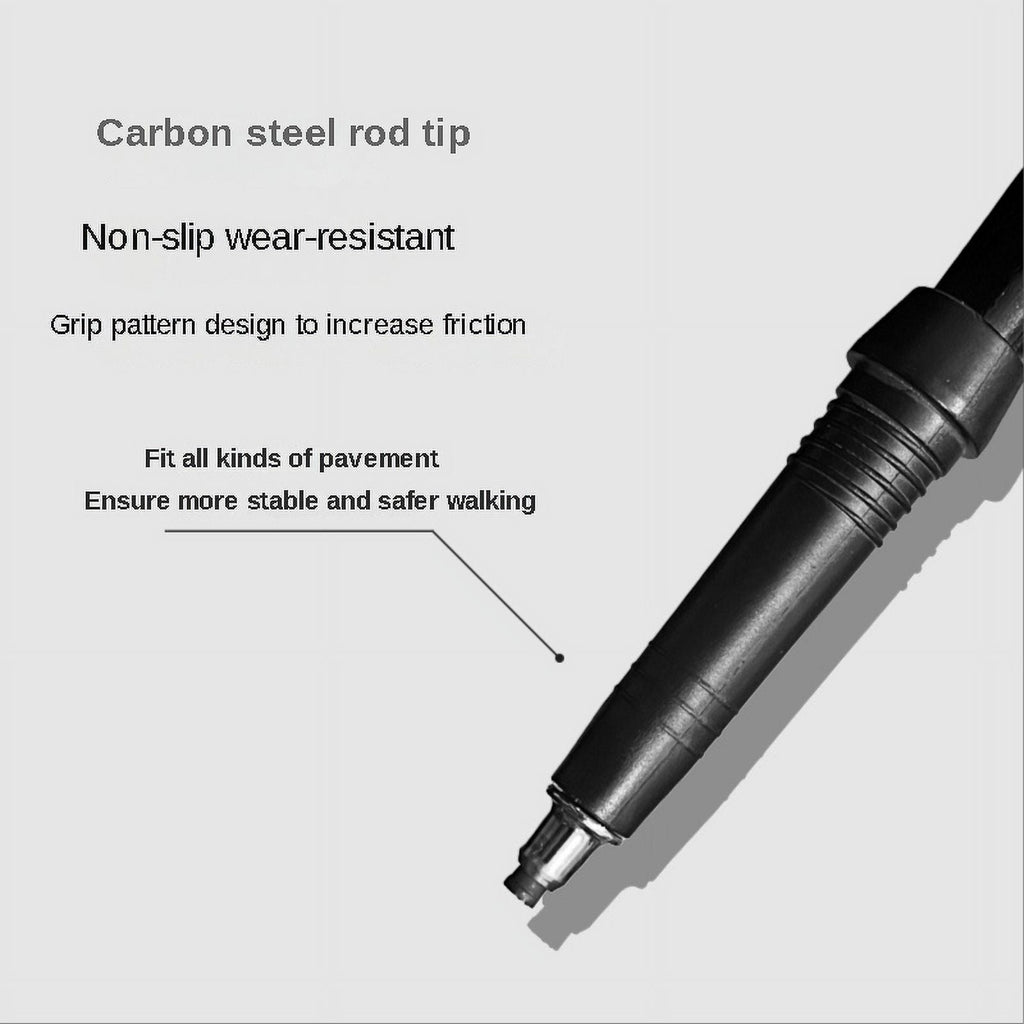 135cm aluminum outdoor hiking anti shock walking sticks telescopic trekking climbing poles ultralight walking canes