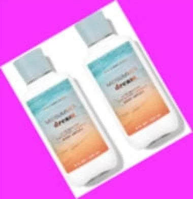 Bath & Body Works Midsummer Dream 24 Hr Moisture Shea Butter + Vitamin E Body Lotion set of 2
