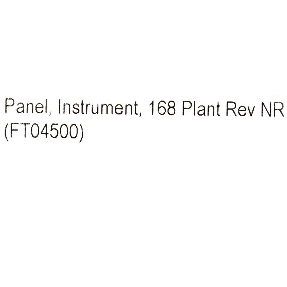 Ranger Boat Blank Instrument Panel 324259 | 168 Phantom 16 3/4 Inch