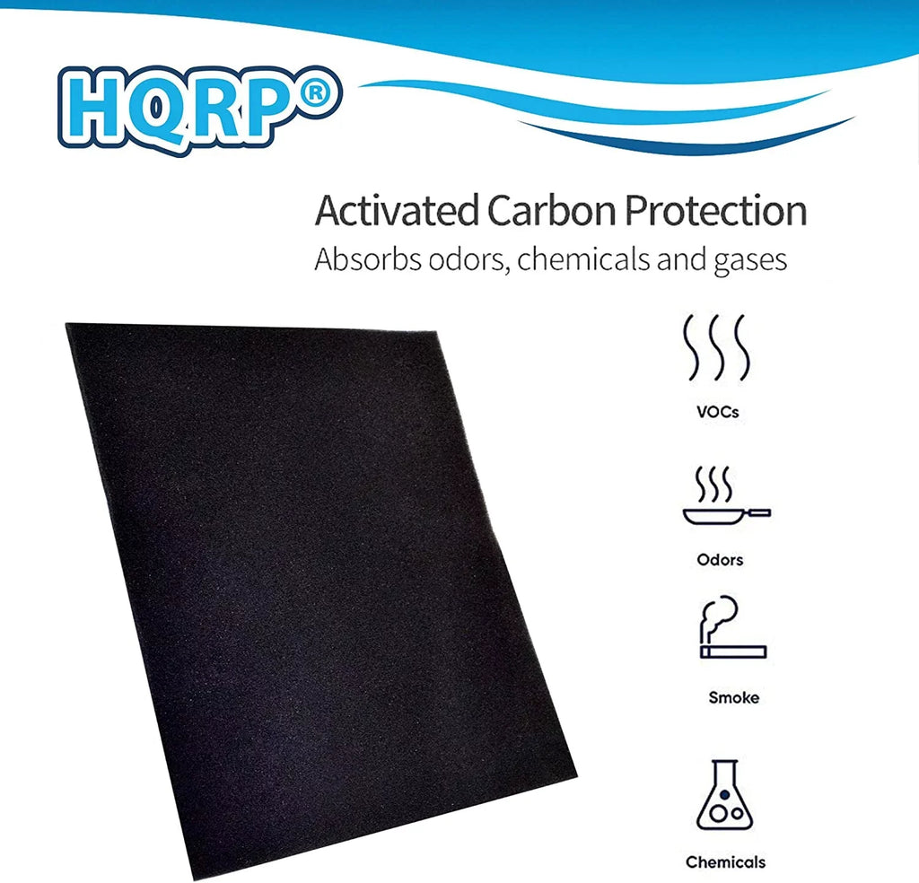 HQRP 6-pack Activated Carbon Filter for Vornado MD1-0023 Replacement fits AC300, AC350, AC500, AC550 Air Purifiers