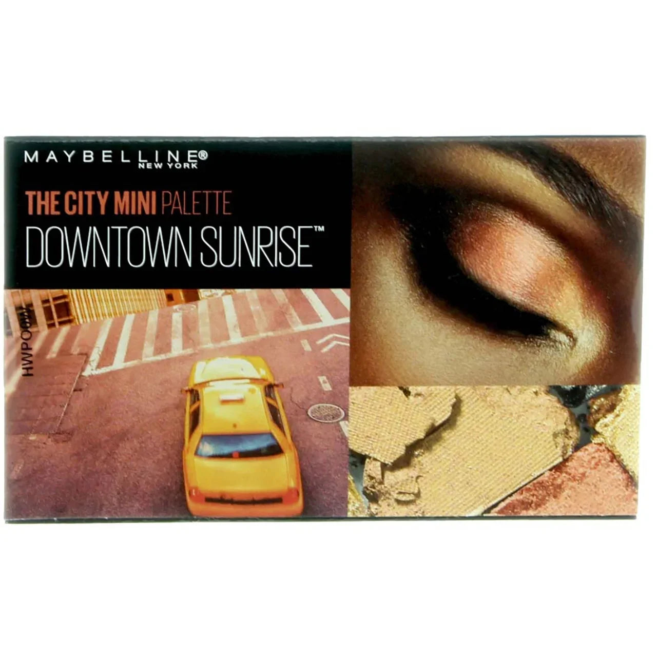 Maybelline The City Mini Eyeshadow Palette Makeup, Downtown Sunrise, 0.14 oz (Pack of 4)
