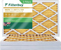 Filterbuy 10x30x2 MERV 11 Pleated HVAC AC Furnace Air Filters (3-Pack)