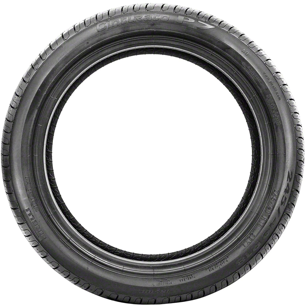 Set of 4 Pirelli CINTURATO P7 205/50R17 89Y Tires Fits: 2017-19 Nissan Sentra SR Turbo, 2013-16 Nissan Sentra SR
