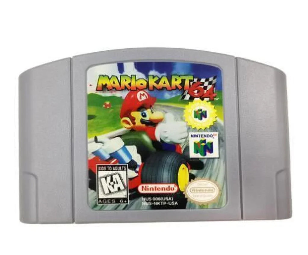 Mario Kart 64 Smash Bros Party 1 2 3 GoldenEye 007 Video Game For Nintendo N64
