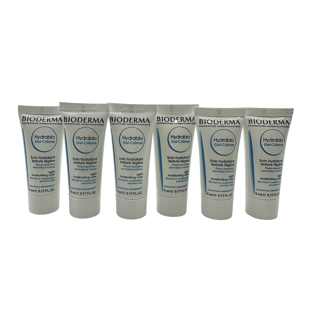 Bioderma Sensibio Hydrablo Gel Cream Sensitive Skin .17 oz 6 Pack
