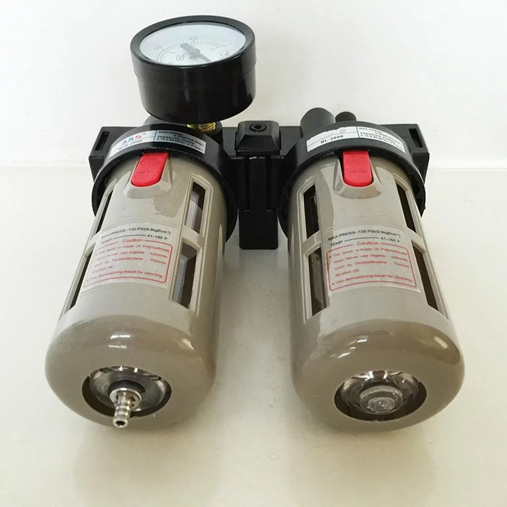 Pneumatic Air Pressure Meter Controller Filter Airbrush Compressor BFC4000
