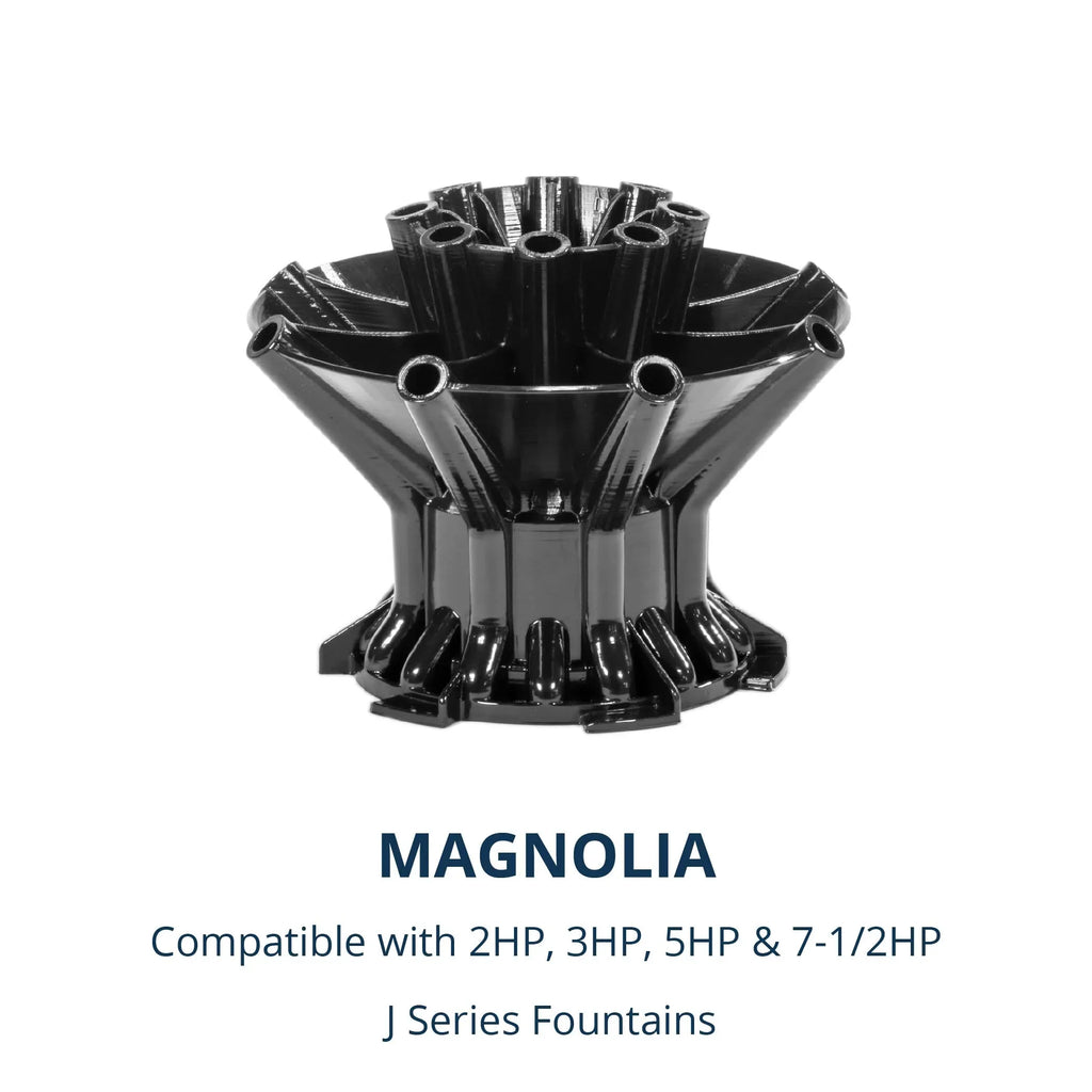 Kasco J Series 2 , 3 , 5 & 7-1/2 Magnolia Premium Fountain Nozzles Only (Fountain not Included)