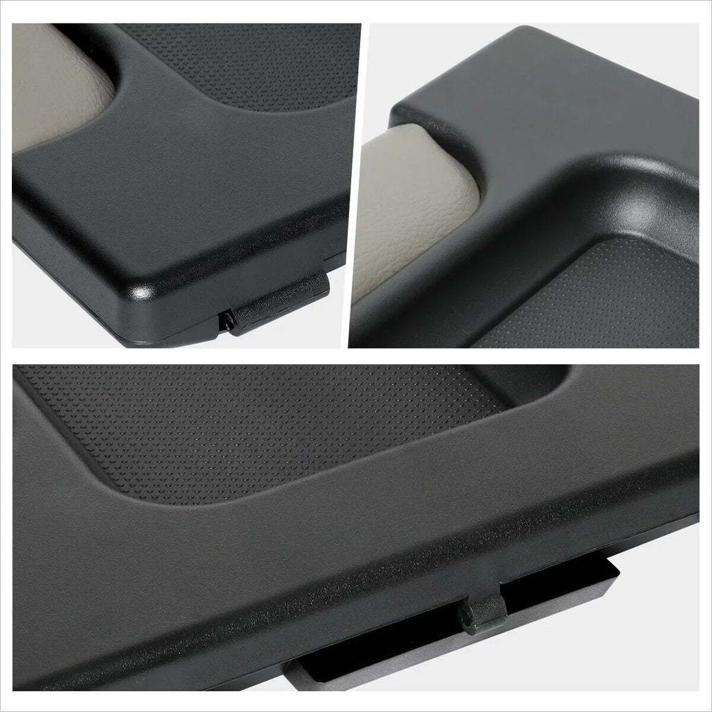 Gray OE Center Console Lid Repair Kit Arm Rest Cover For Cadillac Chevrolet GMC