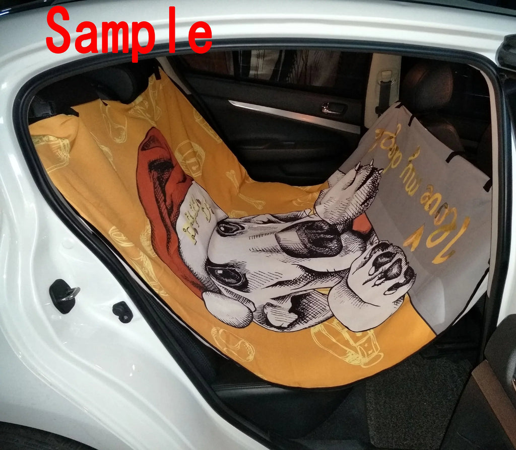 GCKG Starfish Pet Car Seat Cover,Sky Cloud Beach Starfish Shell Pet Car Seat Cover Dog Car Seat Mat Hammock Cargo Mat Trunk Mat For Cars Trucks and SUV 54x60 inches