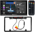Soundstream VRCPAA-70M 7" Double DIN Bluetooth CarPlay & Android +Camera Black