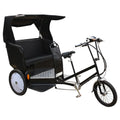 Electric Pedicab Trike | Motorized Rickshaw for Three