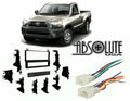 Absolute RADIOKITPKG2 Fits Toyota Tacoma 1995-2004 Single DIN Stereo Harness Rad