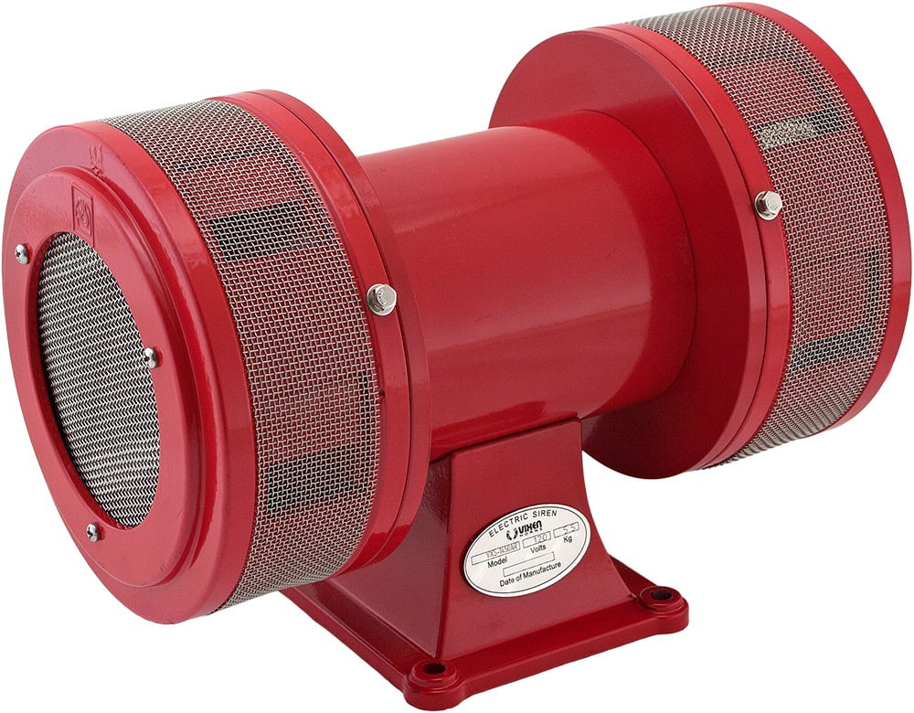 Vixen Horns Intense Volume dB Far Reaching Industrial Electric Motor Driven Alarm/Siren (Air Raid) 120V VXS-1450AR