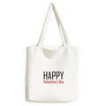Celebrate Valentine's Day Holiday Tote Canvas Bag Shopping Satchel Casual Handbag