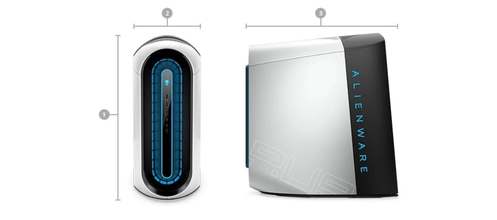 Restored Alienware Aurora R12 Gaming Desktop (2021) Core i7 - 1TB SSD + 1TB HDD - 16GB RAM - 3060 Ti 8 Cores @ 4.9 GHz - 11th Gen CPU - 8GB GDDR6 (Refurbished)