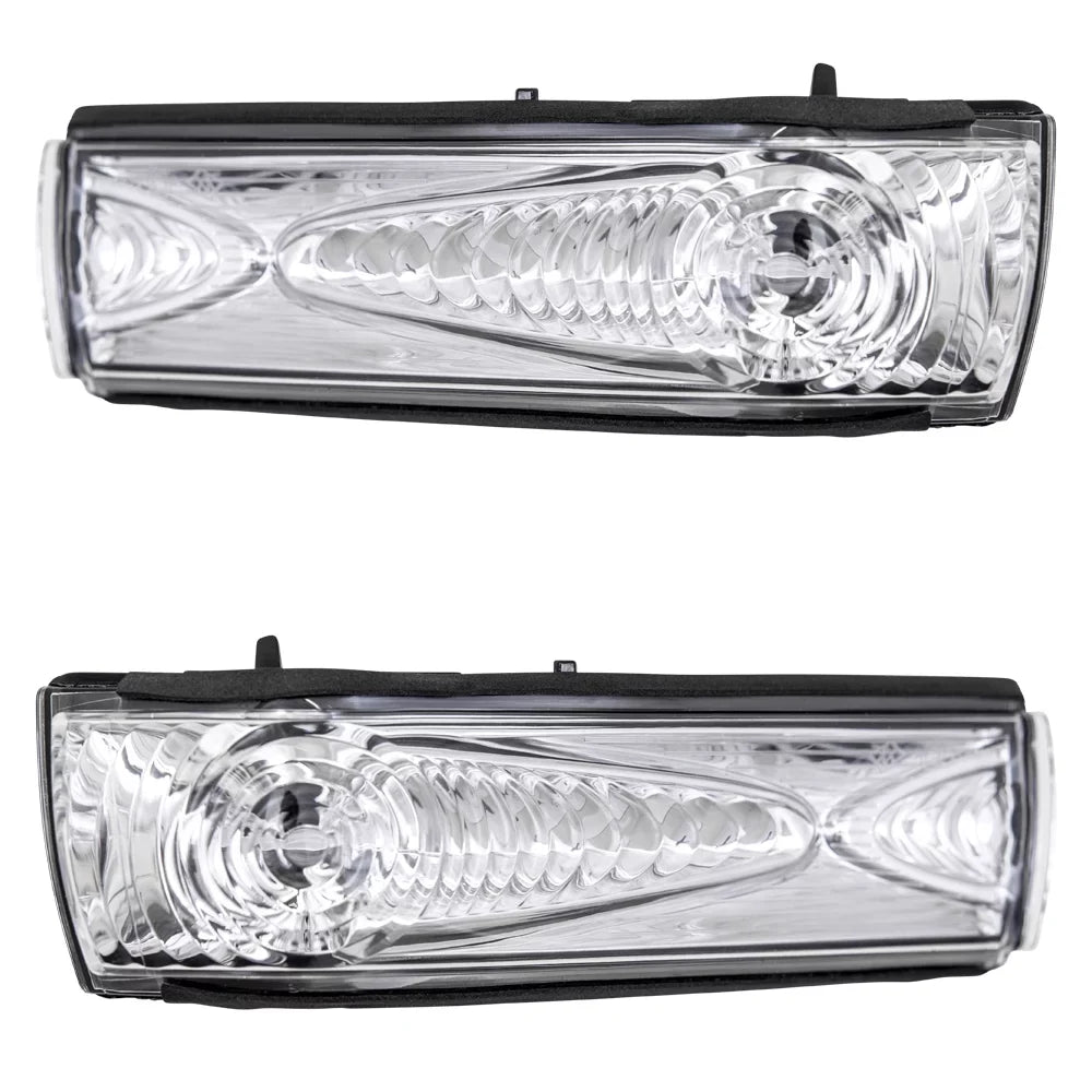 Brock Aftermarket Replacement Driver Left Passenger Right Door Mirror Turn Signal Light Set Compatible With 2015-2021 RAM Promaster City