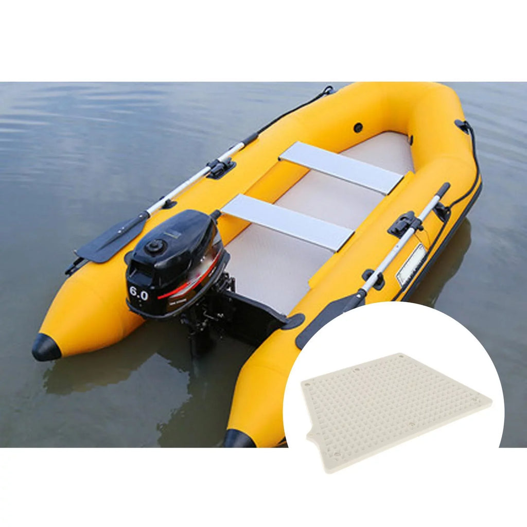 Transom Outboard Mounting Plate Pad for Rubber Dinghy Engine Bracket