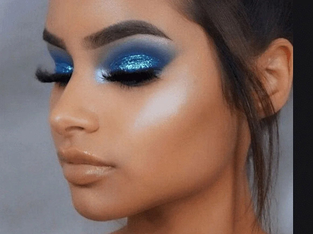 Fab Icon Expert Wear 9 Colors Blue Moon Eyeshadow Palette