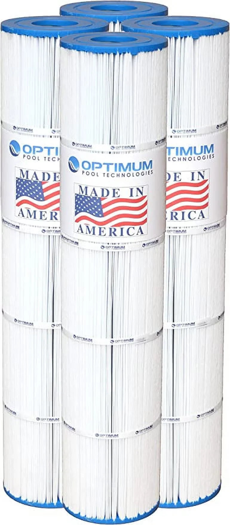 Pool Filter 4 Pack Replacement for Pentair Clean & Clear Plus 520; 125/130 SQ.FT. Cartridge Element - Made in USA