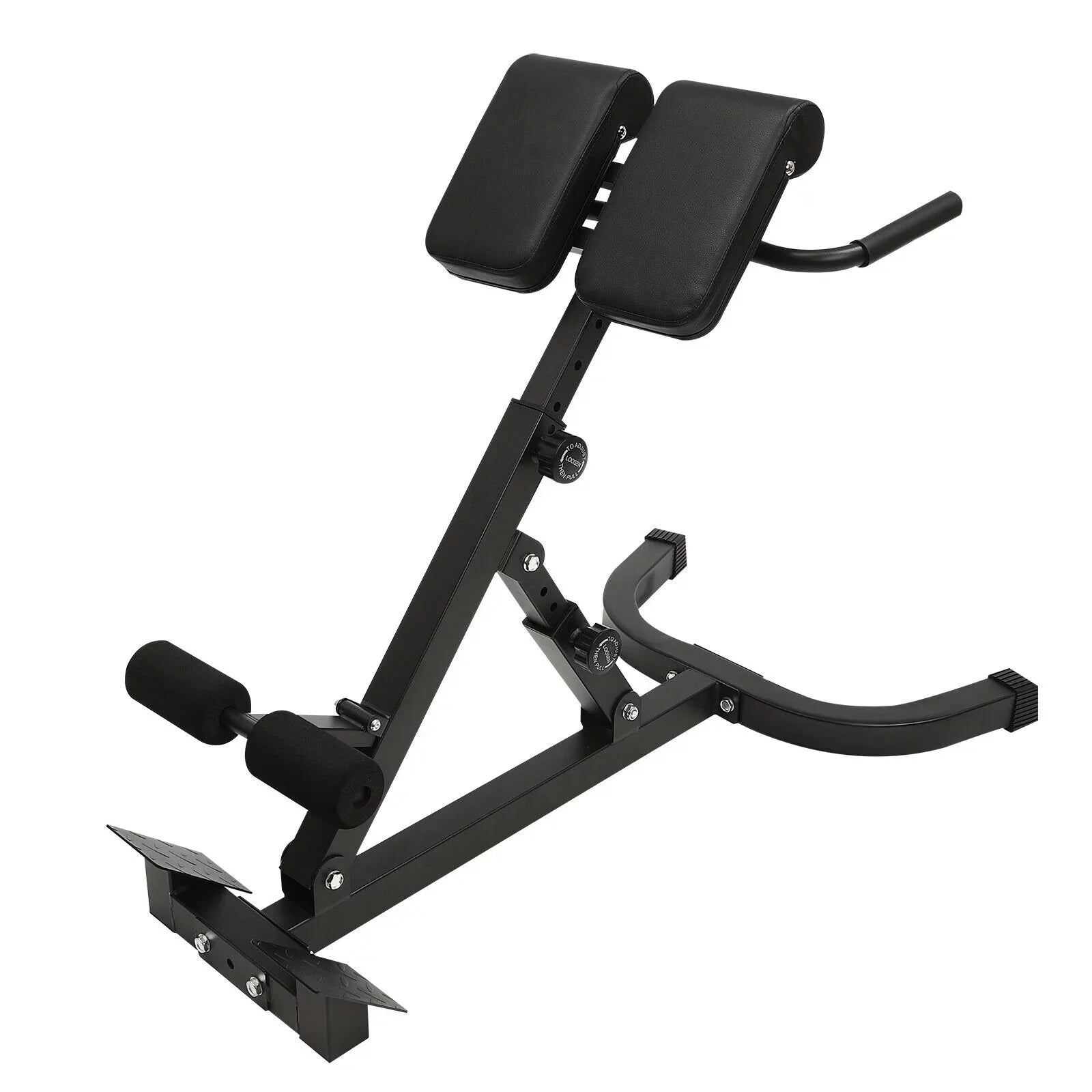 Denest Roman Chair Back Extension Machine - Lower Back Hyperextension Bench -Adjustable
