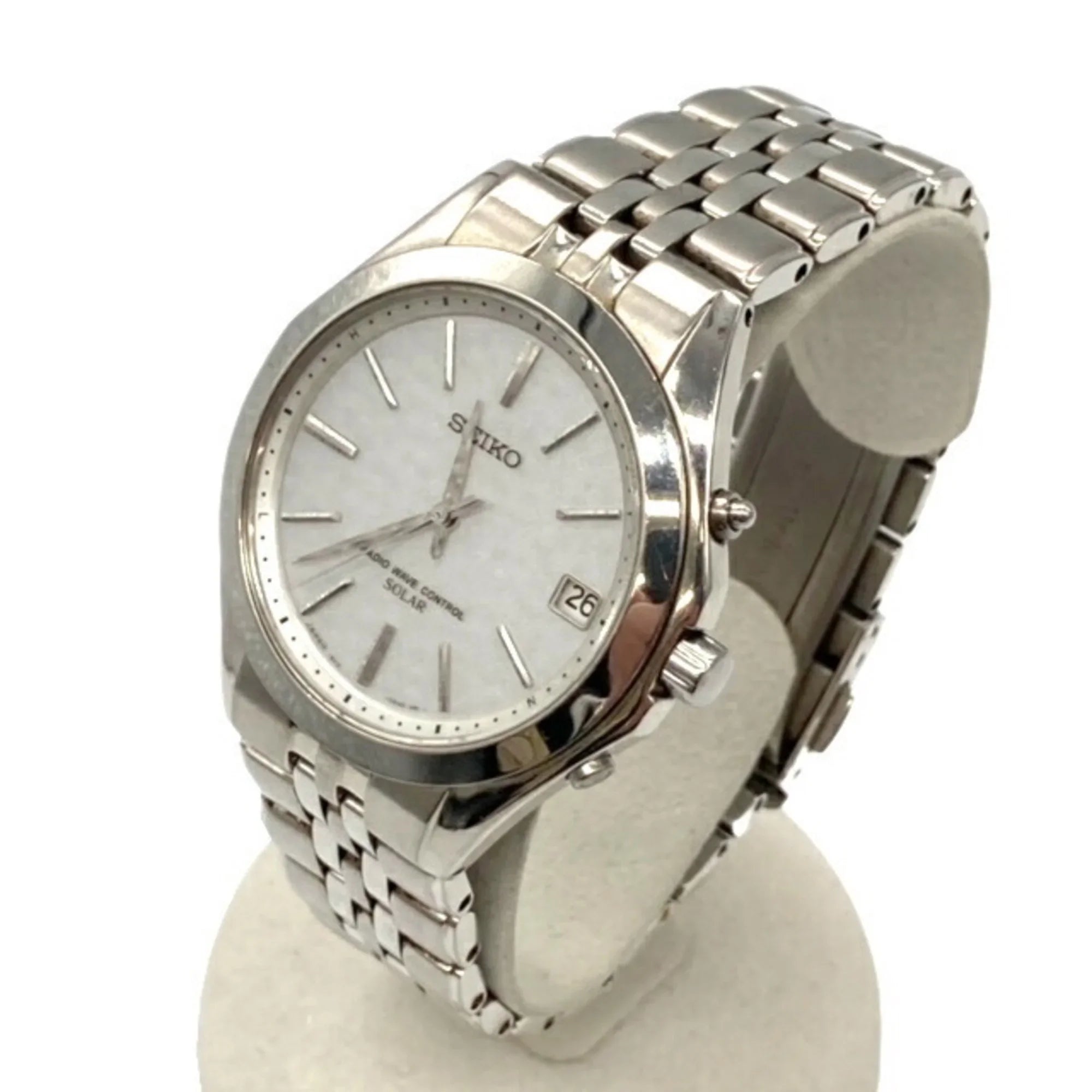 Pre-Owned SEIKO Dolce Watch 7B42-0AE0 SADZ063 Men's Radio Solar (Good)