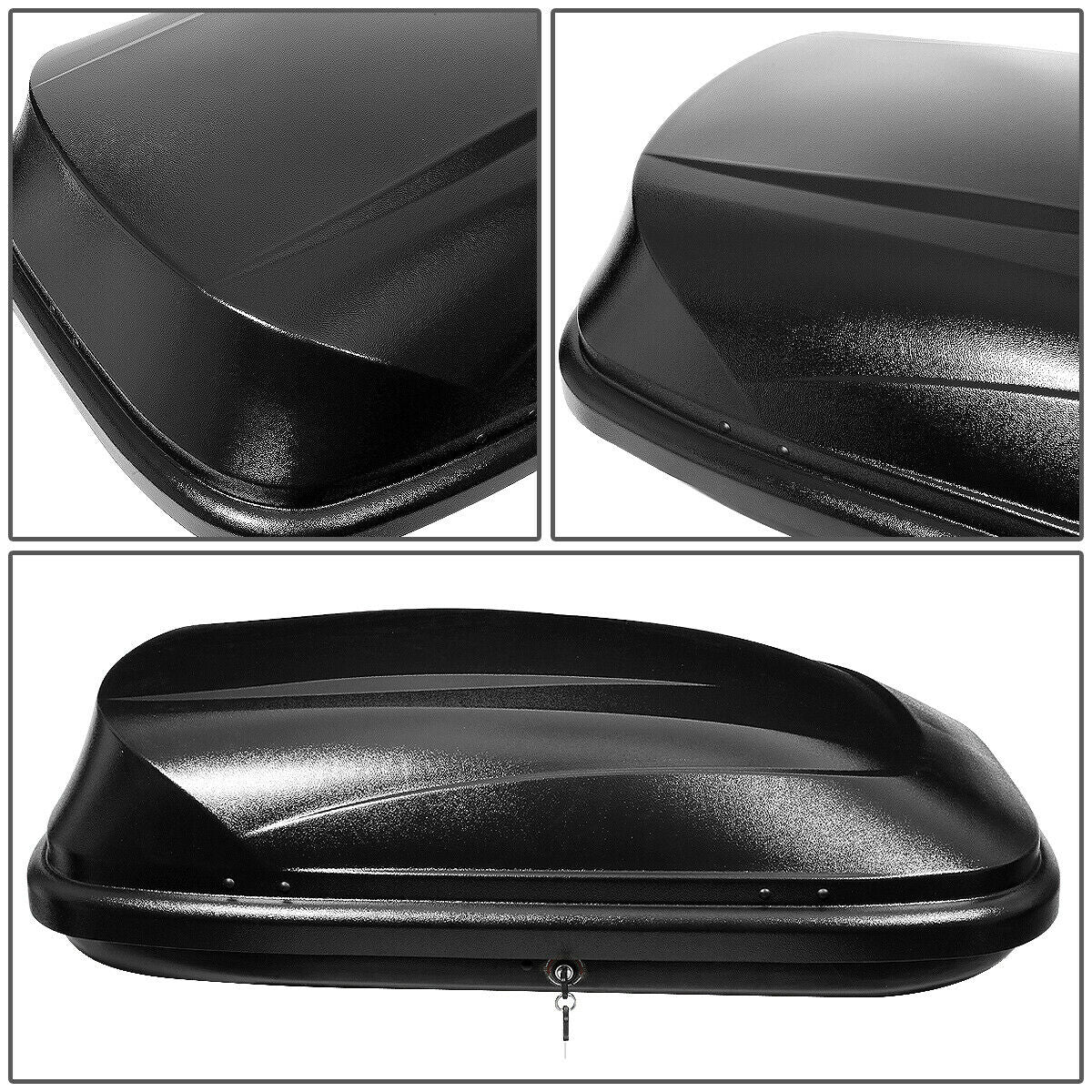Teledu Fluid Vehicle Roof Mount Travel Storage Box Car Top Cargo Carrier with Lock