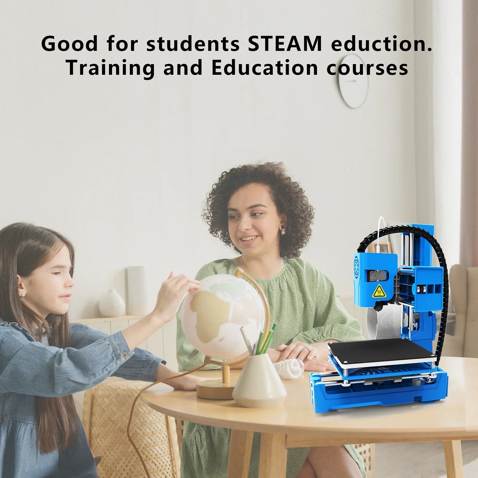 EasyThreed 3D Printer,One-key With Tf Removable One-key With Tf Pla Sample Print Size Removable 3d Printer Size Removable One-key 100x100x100mm Print Size Printer Kids 100x100x100mm Laoshe Qisuo