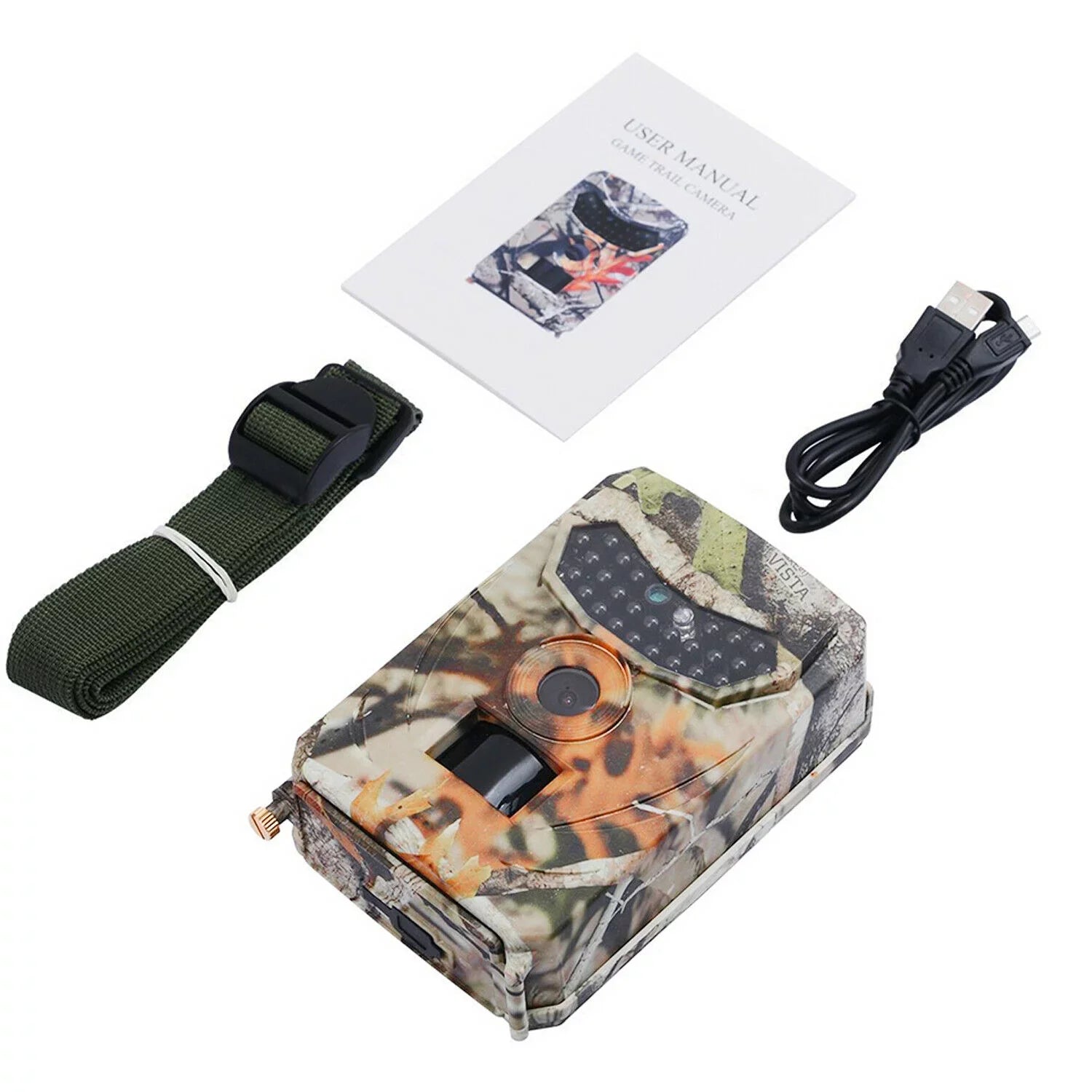 Trail Camera 12MP 1080P Deer Game Cam No Glow Night Vision Hunting Wildlife Camera Fluid Hunting Trail Monitors for Deer Hunting Accessory Cam 0.2S Trigger Speed Time Lapse Field Camera