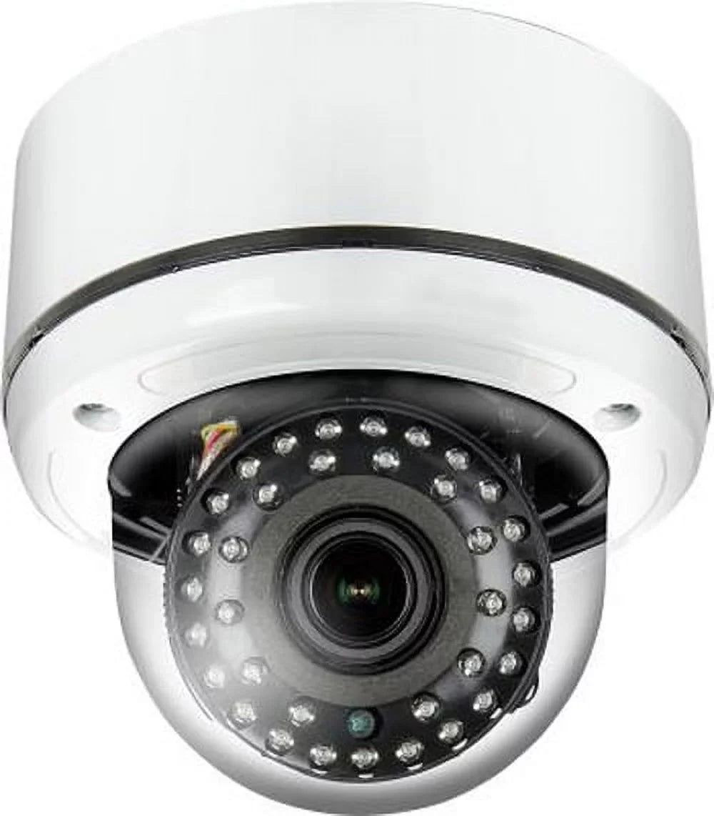 Eyemax TIV-032V-W HD-TVI 1080p IR Vandal DOME Camera 2.8-12mm, 35 IR LED 12V DC
