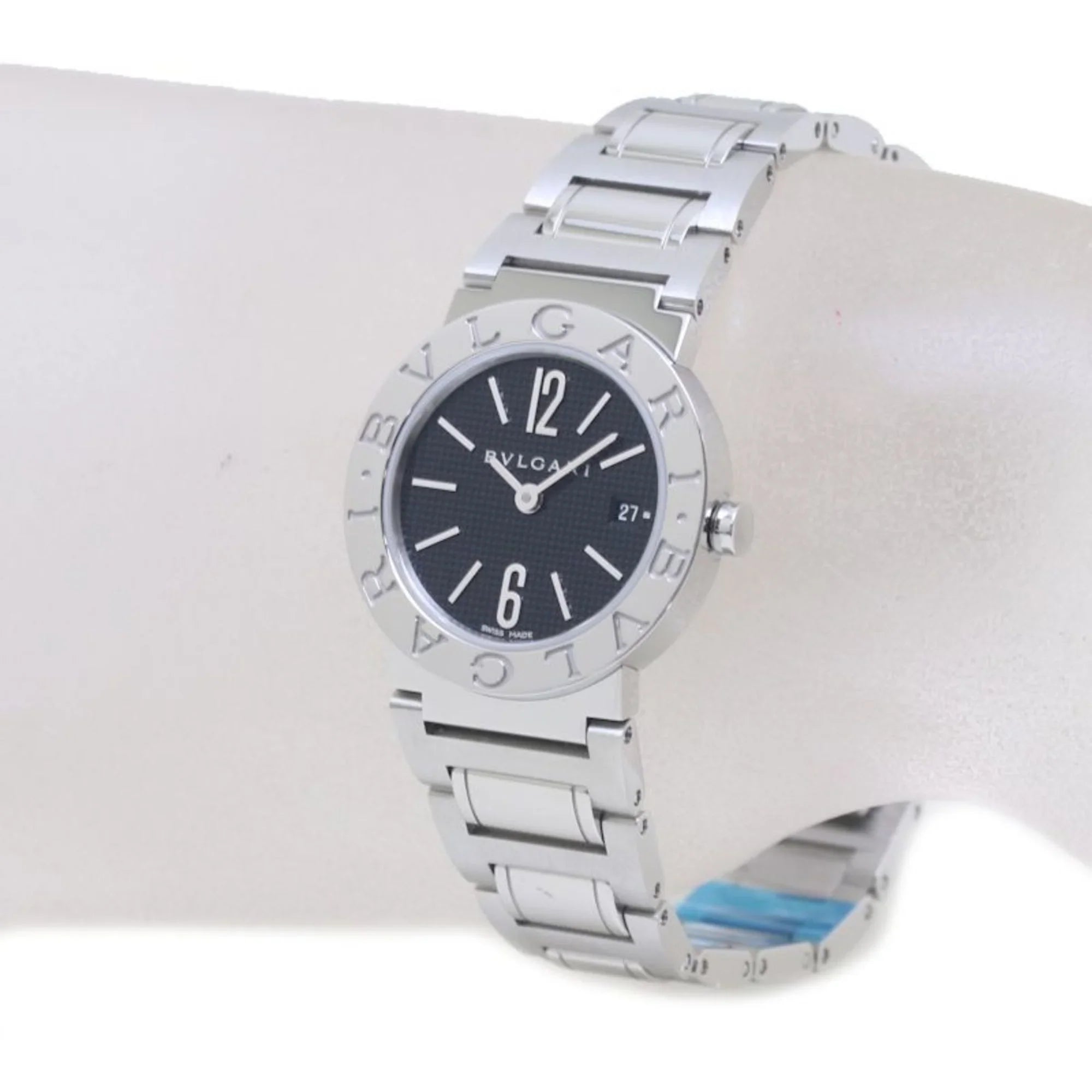 Pre-Owned BVLGARI Bulgari Bvlgari BB26BSSD BBL26S Stainless Steel Women's Watch 39355 (Like New)