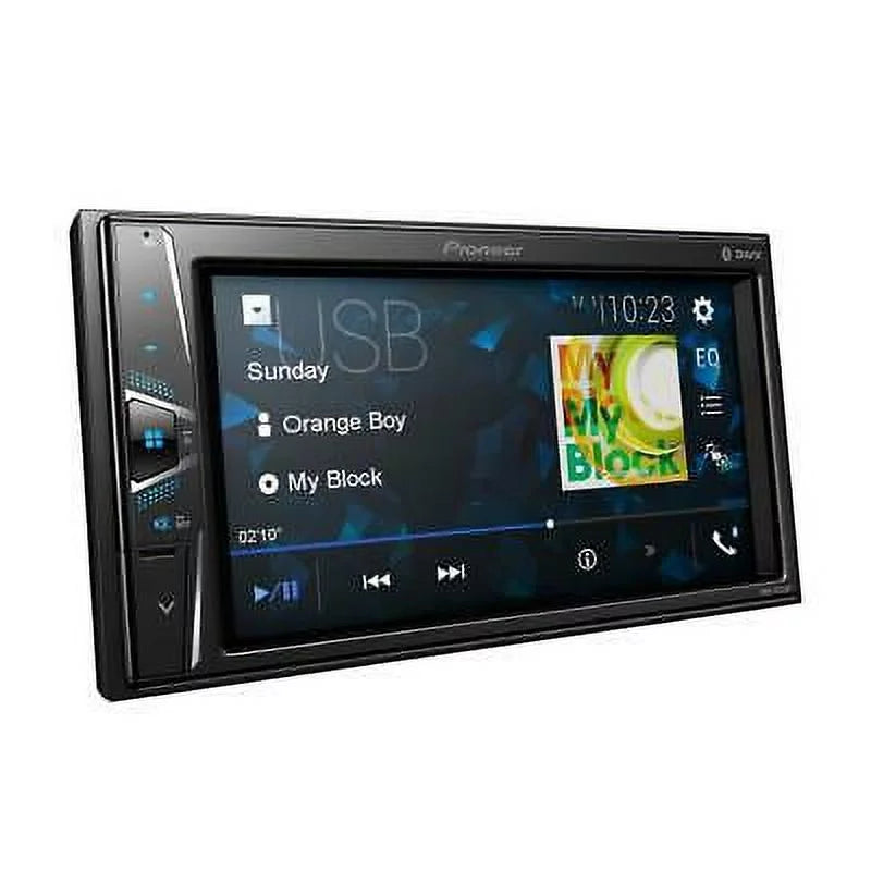Pioneer DMH-G225BT 2-DIN Bluetooth Digital Media Receiver w/ 6.2" Monitor