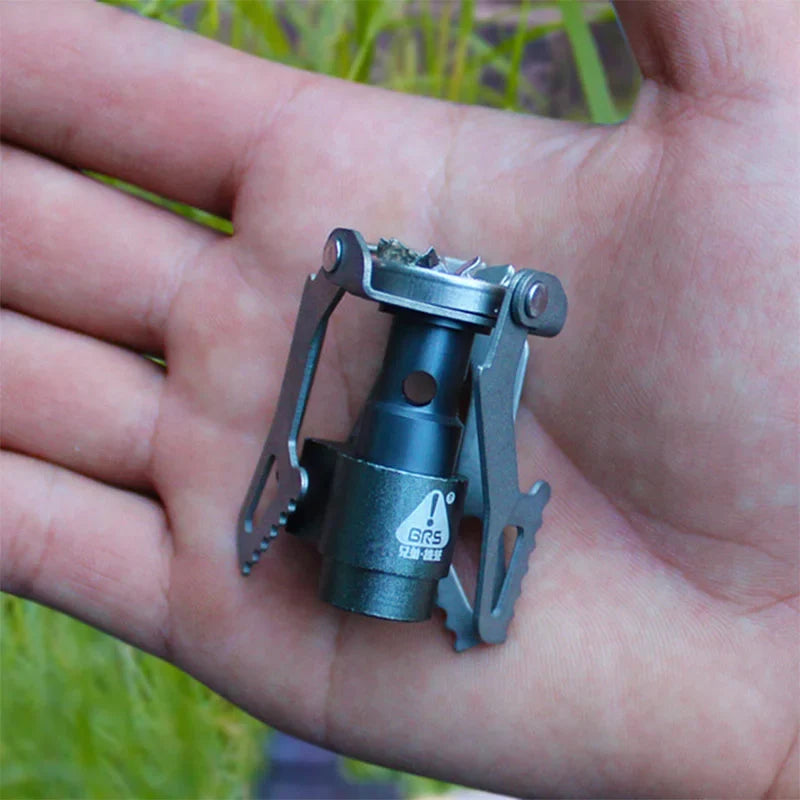 BRS-3000T Ultra-light Titanium Alloy Camping Stove Gas Stoves Outdoor Cooker