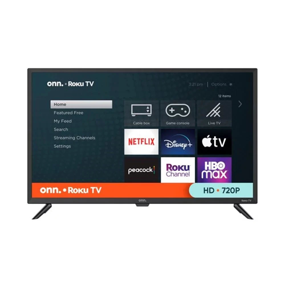 Restored Onn. 39" Class HD (720p) Smart LED TV (100074926) (Refurbished)