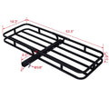 Docooler Hitch Mount Cargo Carrier ,Rear Cargo Rack for SUV, Truck, Car,Luggage Basket Rack Fits 2" Receiver