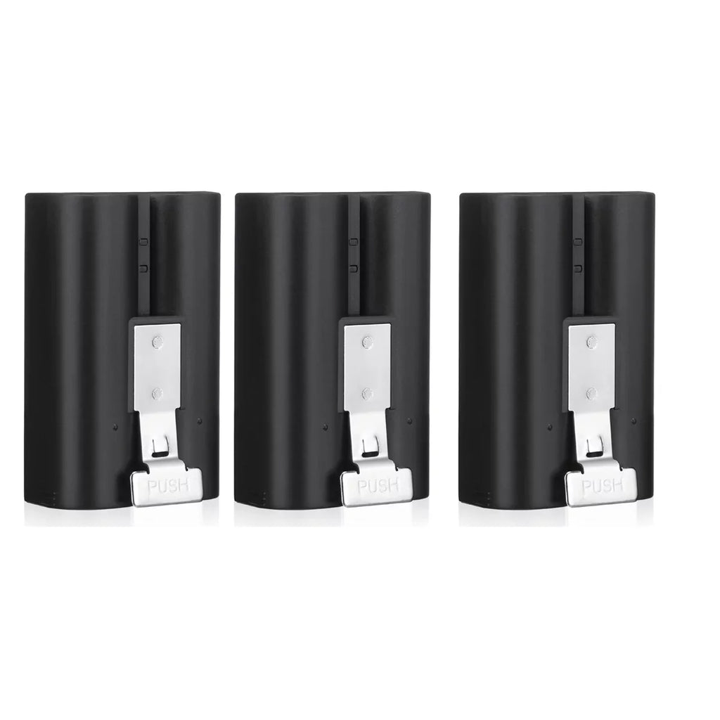 EBL 3-Pack Rechargeable Doorbell Replacement Battery Compatible with Ring Video Doorbell 2/3/3 Plus/4, Spotlight Cam, Stick Up Cam, for Ring Doorbell Camera, Backup Batteries 6040mAh 3.65V