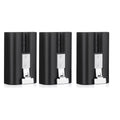 EBL 3-Pack Rechargeable Doorbell Replacement Battery Compatible with Ring Video Doorbell 2/3/3 Plus/4, Spotlight Cam, Stick Up Cam, for Ring Doorbell Camera, Backup Batteries 6040mAh 3.65V