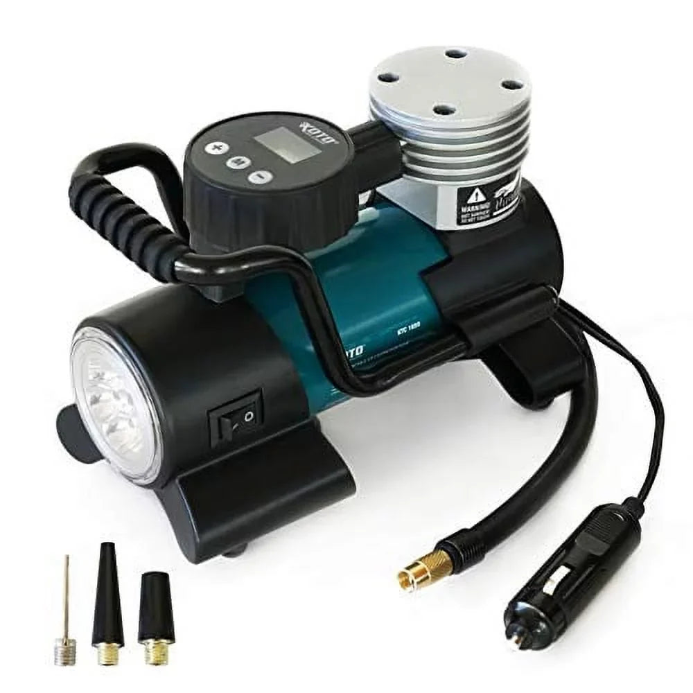 Koto 12V DC Air Compressor Pump, Digital Tire Inflator