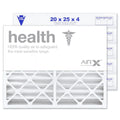 AIRx Filters 20x25x4 Air Filter MERV 13 Pleated HVAC AC Furnace Air Filter, Health 6-Pack, Made in the USA