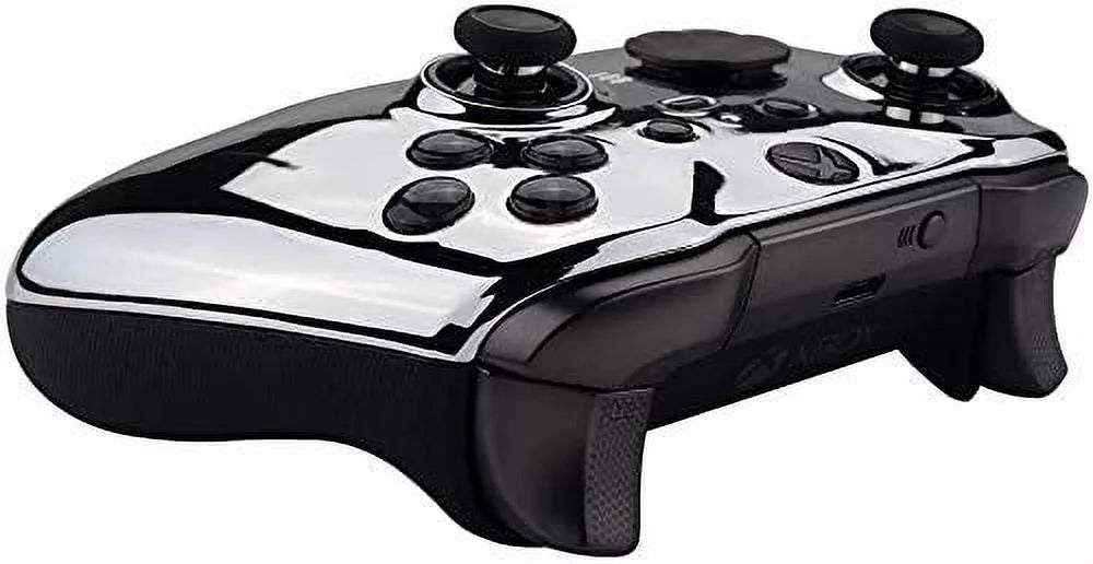Custom Elite 2 Controller Compatible With Xbox One - Silver Chrome