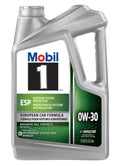 Mobil 1 ESP Full Synthetic Motor Oil 0W-30, 5 Quart