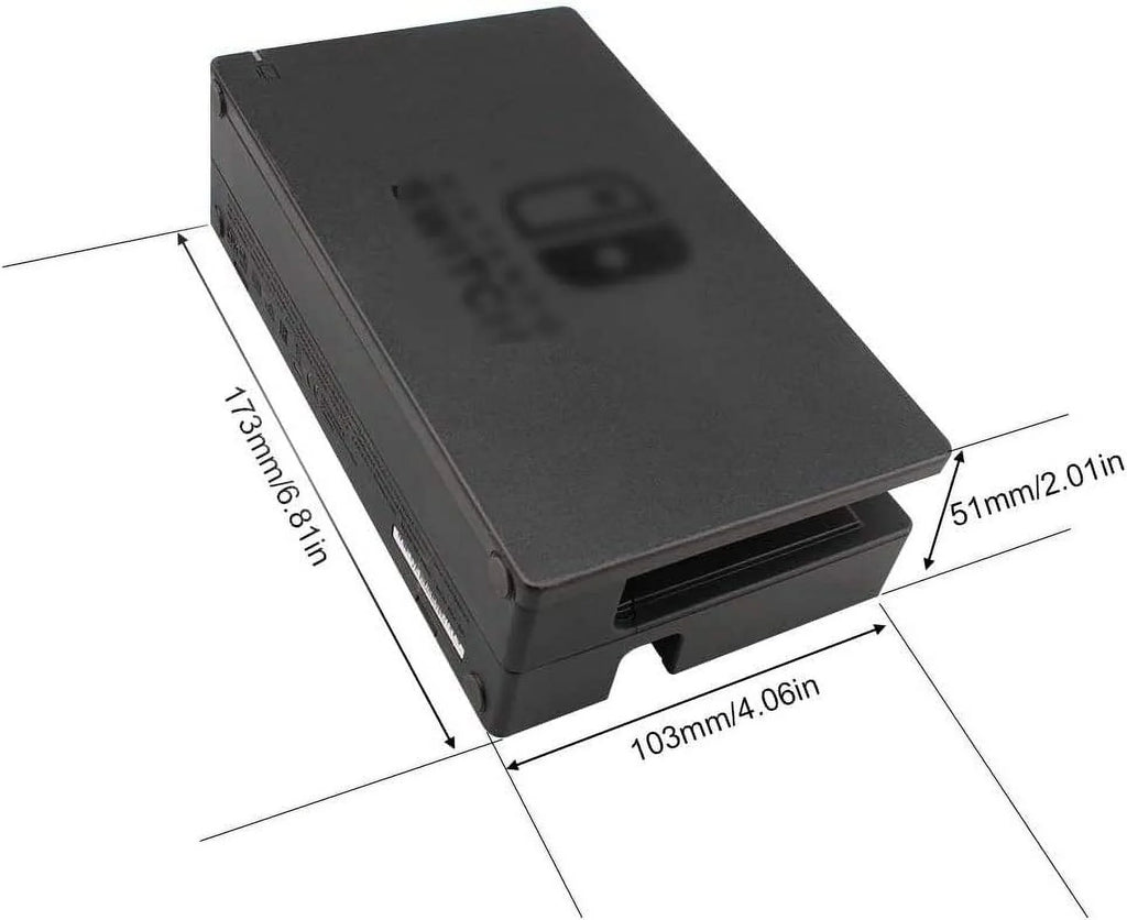 Open Box Nintendo Switch Console Display TV Charging Dock Only HAC-007 - BLACK