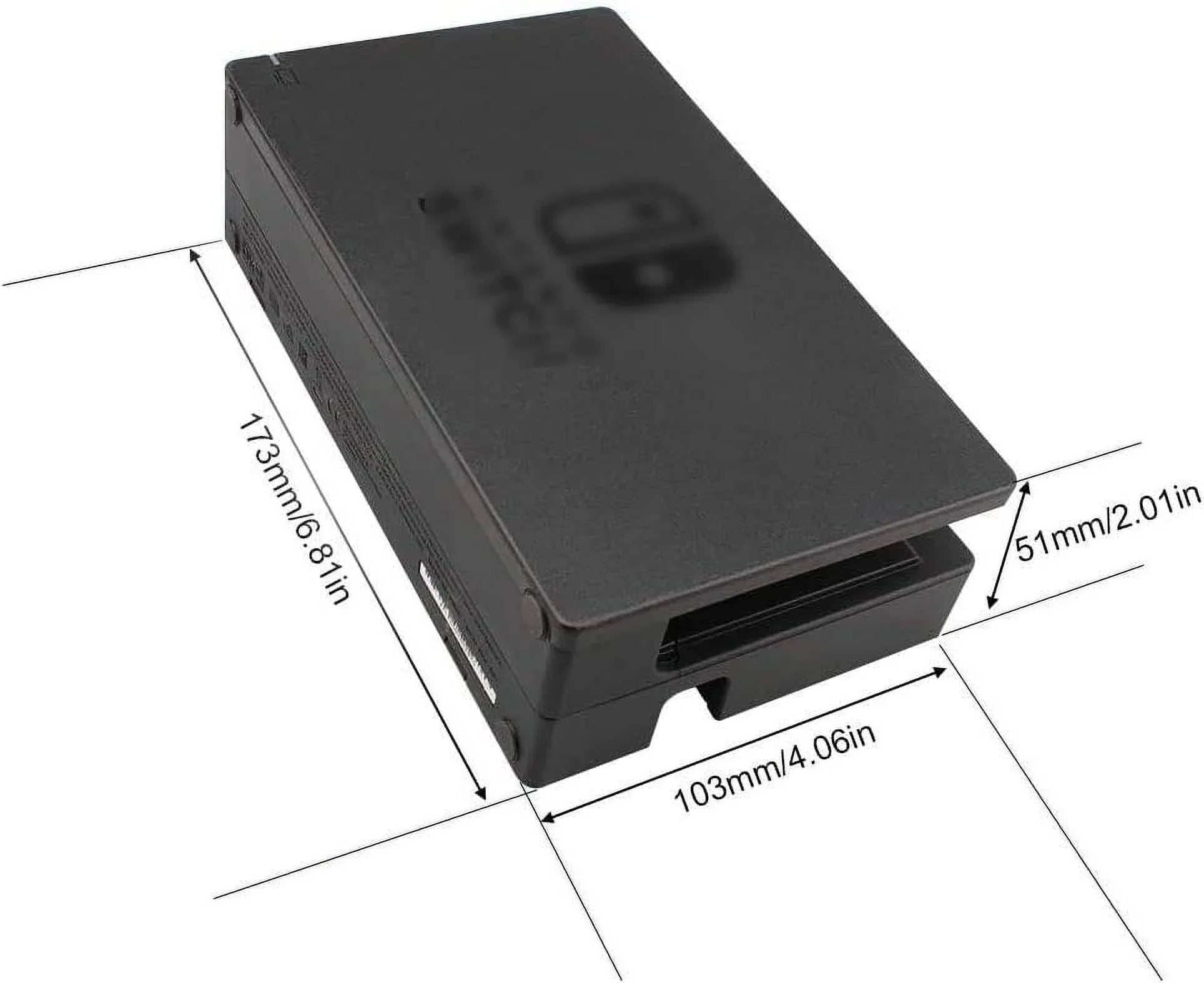 Open Box Nintendo Switch Console Display TV Charging Dock Only HAC-007 - BLACK