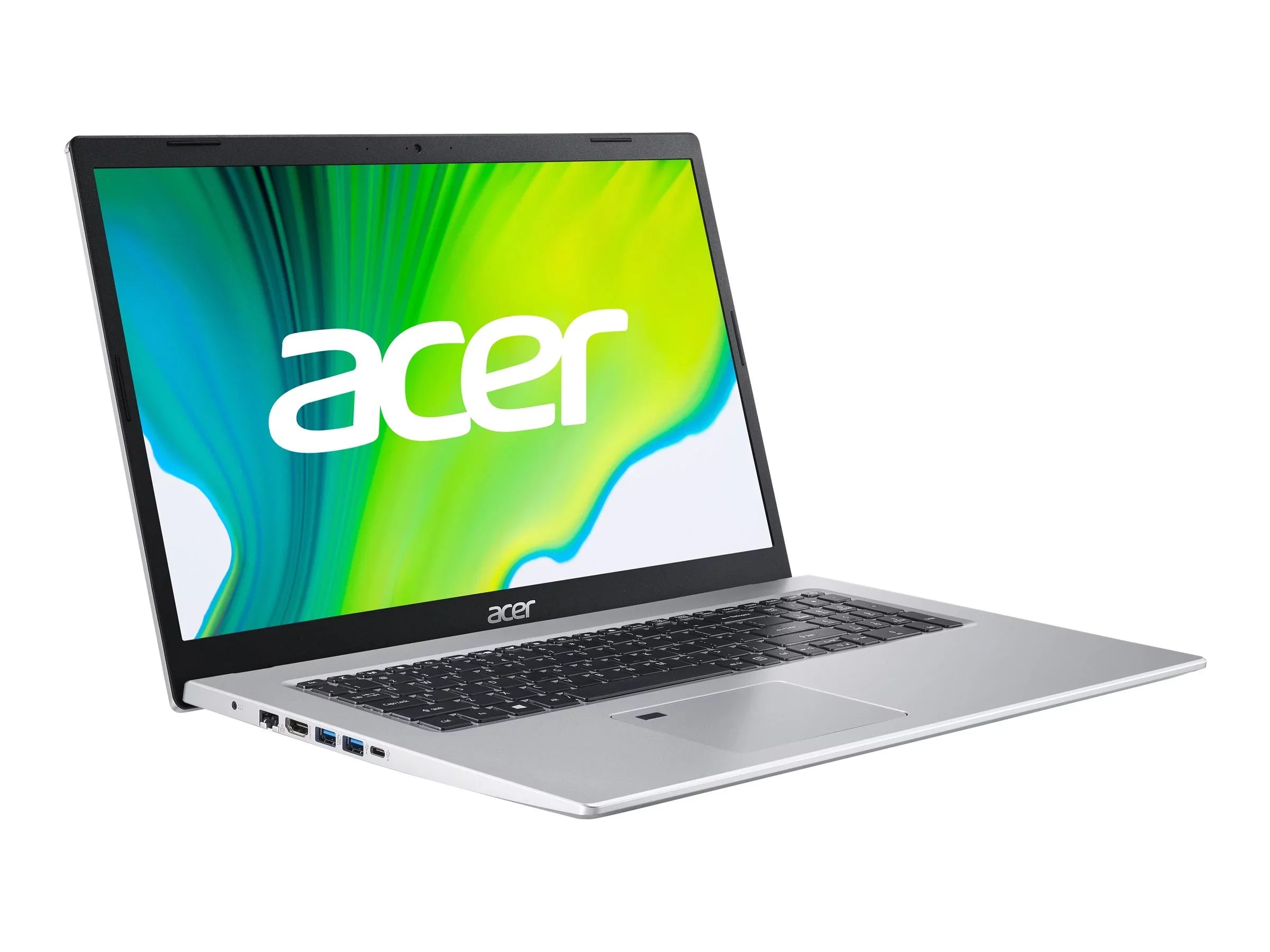 Aspire 5 A517-52-59SV - Core i5 - 1135G7 - Win 10 Home 64-bit - Iris Xe Graphics - 8 GB RAM - 512 GB SSD QLC - 17.3" IPS 1920 x 1080 (Full HD) - Wi-Fi 6 - pure silver - kbd: US Intl
