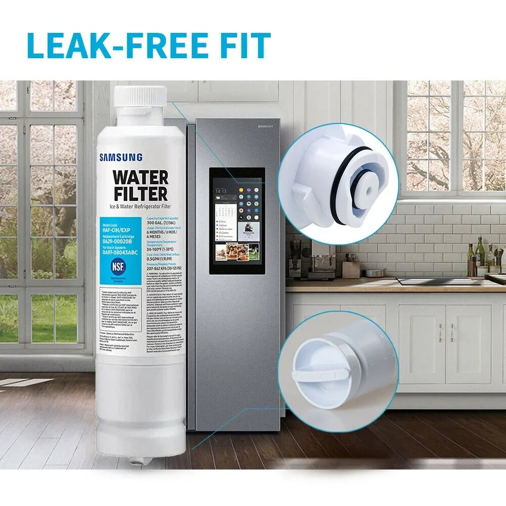 DA29-00020B Refrigerator Fluid Filter Compatible with HAF-CIN/EXP