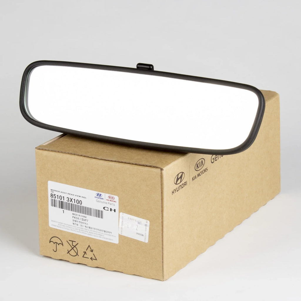 Genuine OEM Rear View Mirror W/O Auto Dim 85101-3X100 for Select Hyundai Kia